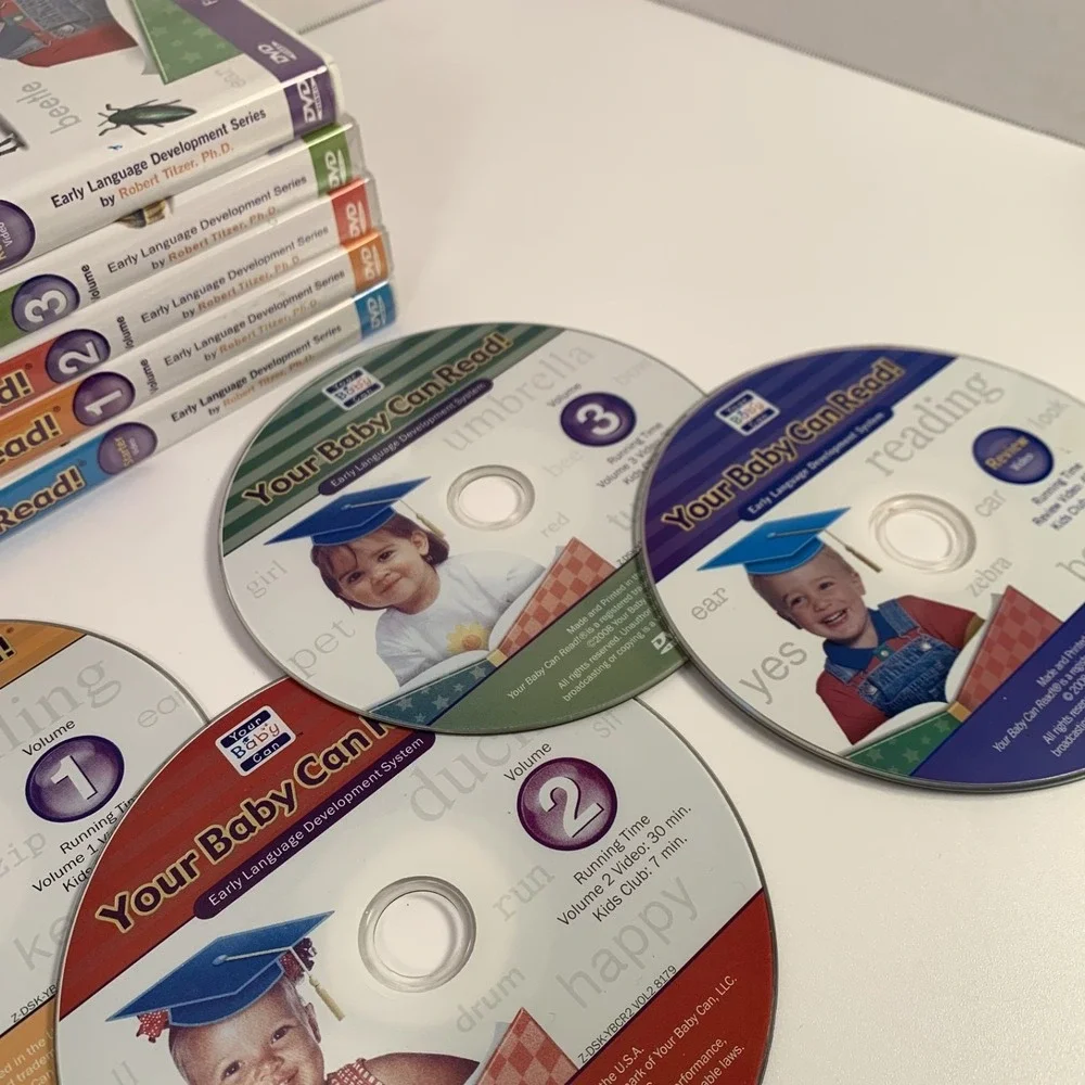 Your Baby Can Read! Vol 1-3 DVDs + Starter/Review - Reading‎ Phonics Home